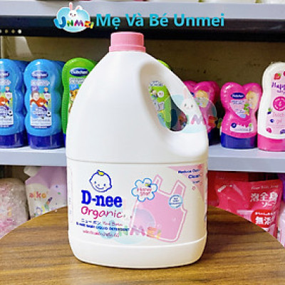 Nước giặt Dnee 3000ml xanh/hồng/trắng - Thái Lan