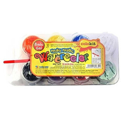 Màu Nước Thiên Long WACO C06 (8 Màu)