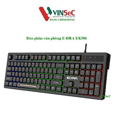 Bàn phím văn phòng EDra EK506 - Hàng Chính Hãng