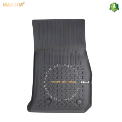 Thảm lót sàn ô tô nhựa TPE Silicon BMW 2 series F22- F23 2014 - 2017 Black Nhãn hiệu Macsim