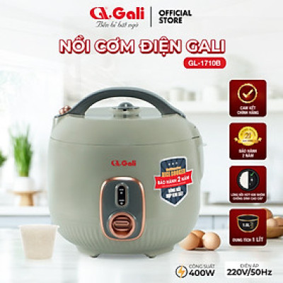 Nồi cơm điện Gali GL-1710B 1 lít. Hàng chính hãng, bảo hành 24 tháng.