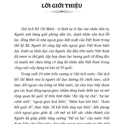 Chủ Tịch Hồ Chí Minh Với Các Nước Châu Âu