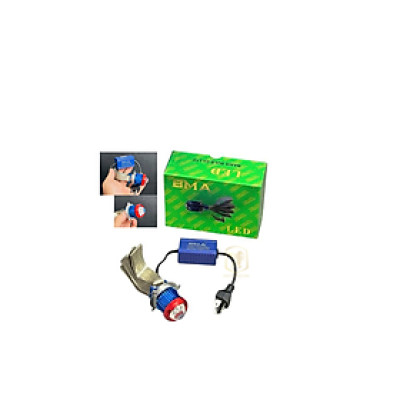 Đèn Led Xe Máy BMA V1-M Led Bi Cầu Chân H4 gắn trực tiếp vào Chóa đèn Siêu Sáng Cos Vàng Pha Trắng