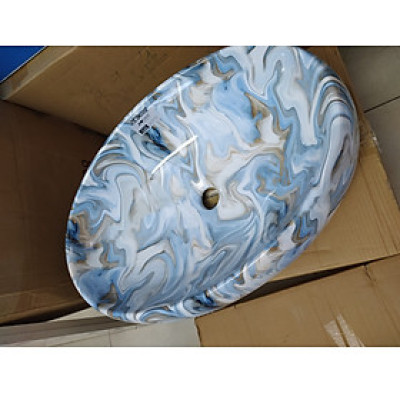 CHẬU LAVABO VÂN ĐÁ GRVL 065ED