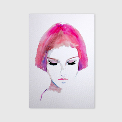 Giấy vẽ màu nước A5 giấy cao cấp có vân đẹp màu trắng sang, dòng giấy chuyên dụng chất giấy dày định lượng 260gsm nhập từ Ý 15 tờ TI599 Green Art- Hàng chính hãng