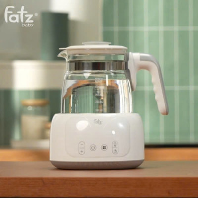 Máy đun và hâm nước pha sữa điều khiển từ xa thông minh Fatzbaby Quick 16 & Quick 16 plus - Hàng Chính Hãng