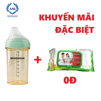 Bình sữa đa năng RICHKID-McGOLDSON PPSU Plus (6 in 1) 240mL