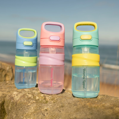 Bình Uống Nước Tommee Tippee On The Go Straw 500ml – Cho Bé Từ 18 Tháng, Xanh Dương