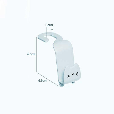 Móc Treo Đồ Sau Ghế Ôtô Phong Cách Dễ Thương, Nhiều Màu Lựa Chọn , Treo Gọn Gàng, Tiện Dụng Trong Xe Hơi, Giá Rẻ, Tiết Kiệm Không Gian. TakyHome 9733