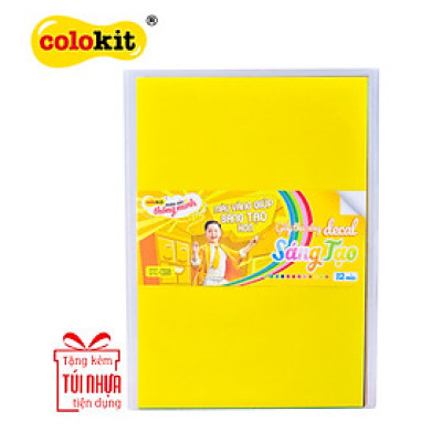 Giấy thủ công Colokit GTC-C006 12 màu khổ lớn