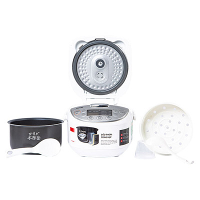 Nồi cơm điện tử Toshiba 1 lít RC-10DH2PV(W)-Hàng chính hãng