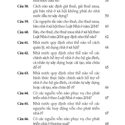 Tư Vấn, Phổ Biến Và Áp Dụng Pháp Luật Nhà Ở