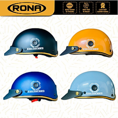 Mũ Bảo Hiểm Nửa Đầu RONA Haly Luxury