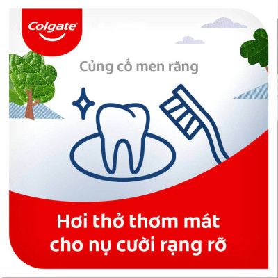 Bộ đôi kem Đánh Răng Colgate Trẻ em thiên nhiên 3-5 tuổi 80G