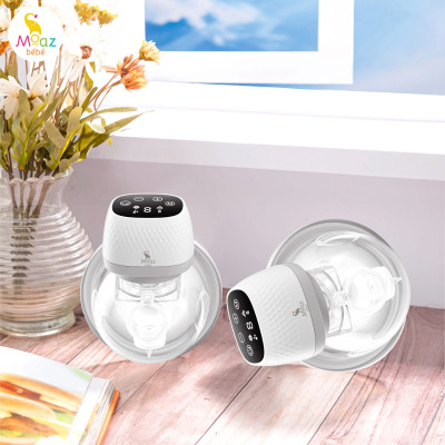 Set 2 chiếc máy hút sữa rảnh tay Moaz BéBé MB - 061 Bảo hành 12 tháng