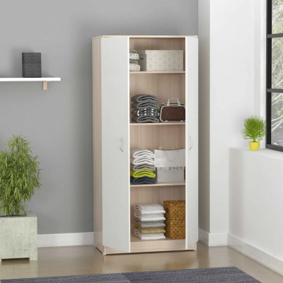 Tủ quần áo 2 cánh SMLIFE Coromandel