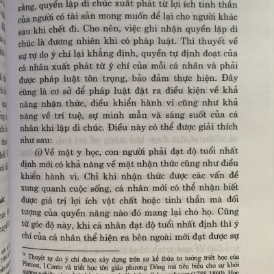 Di chúc và điều kiện có hiệu lực của di chúc