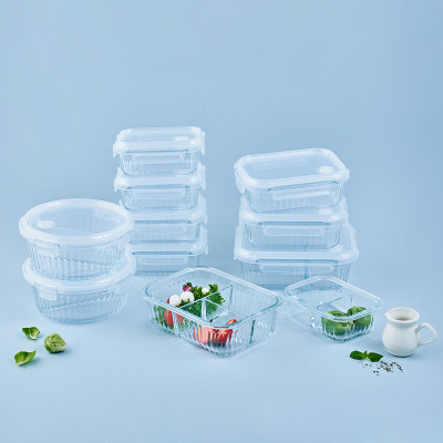 Hộp Thủy Tinh Chịu Nhiệt Wavelock V , Nhiều Size , dễ dàng lựa chọn . Nhập  khẩu chính hãng Cobi home.