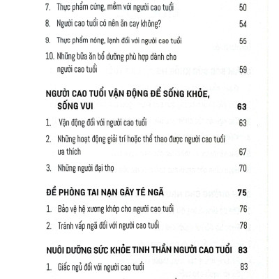 Chăm Sóc Người Cao Tuổi - HNB
