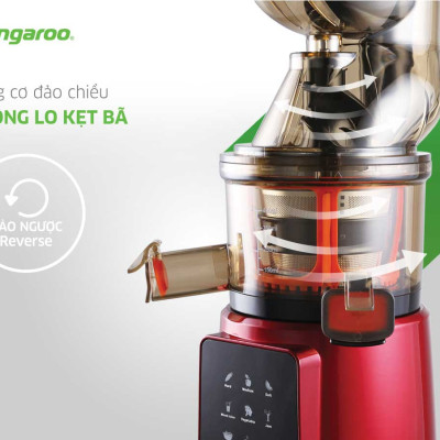 MÁY ÉP TRÁI CÂY KANGAROO KG200SJD1 (MÁY ÉP CHẬM 665ml - 200W) Hàng Chính Hãng)