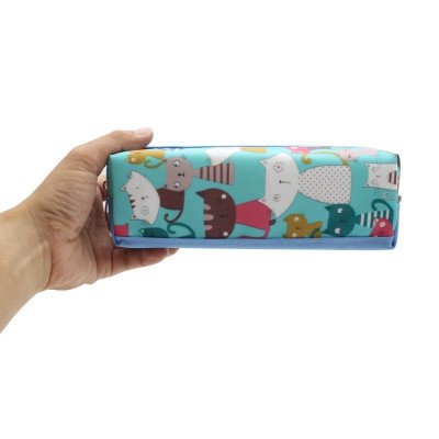 Bóp Viết Vải Polyester Stacom PB-1015 - Màu Xanh Biển