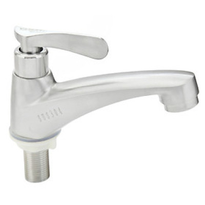 Vòi chậu rửa (lavabo) lạnh Inox 304 Yamato LVI01