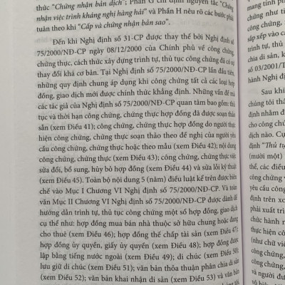 Bình Luận Luật Công Chứng Năm 2014 