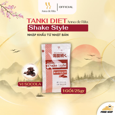 [Anna de Rita] Thực phẩm thay thế bữa ăn SHAKE STYLE (hộp x 4 gói 25gr) 