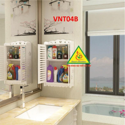 TỦ NHÀ TẮM CHỐNG THẤM NƯỚC VNT04B - NỘI THẤT LẮP RÁP