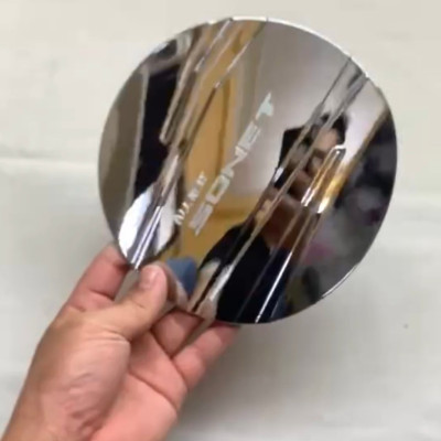 Ốp nắp bình xăng xe KIA SONET 2022 Mạ crom cao cấp