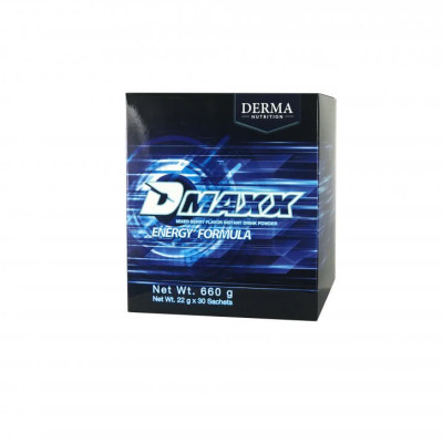 DMAXX thức uống bổ sung vitamin năng lượng có đường DAMODE 11 gói dùng thử màu xanh