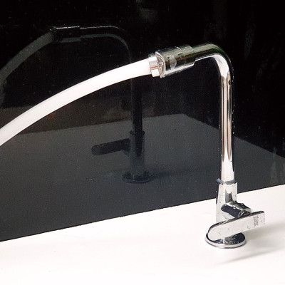 Vòi rửa chén lạnh Đồng mạ Chrome Eurolife EL-RC04 (Trắng bạc)