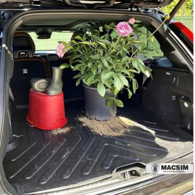 Thảm lót cốp ô tô nhựa TPU Toyota Corolla 2006 (E140,E150) Nhãn hiệu Macsim