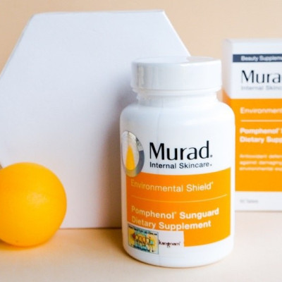Viên uống chống nắng nội sinh Murad Hộp 60v, chiết xuất từ quả lựu, giúp bảo vệ da khỏi tác động của tia tử ngoại, làm sáng, mịn da, mang lại làn da tươi trẻ, khỏe mẫu mới