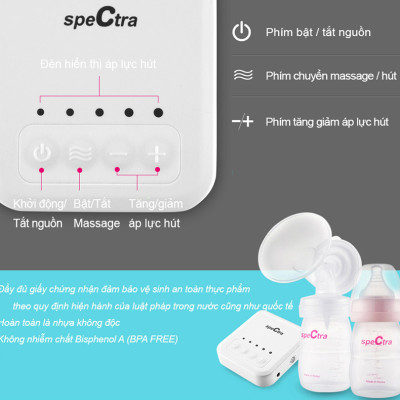 Máy Hút Sữa Điện Đơn Spectra Q - Trắng