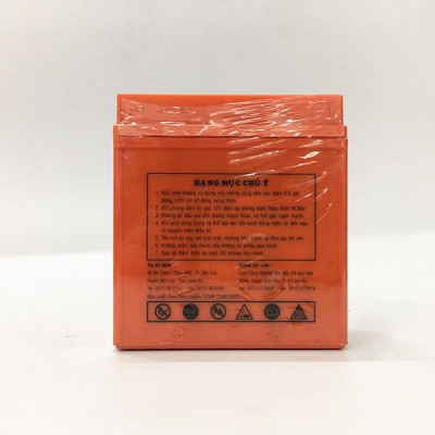 Bình ắc quy Globe WP5S-3BP 12V 6Ah dành cho xe Dream, Wave, Viva, Jupiter, Sirius