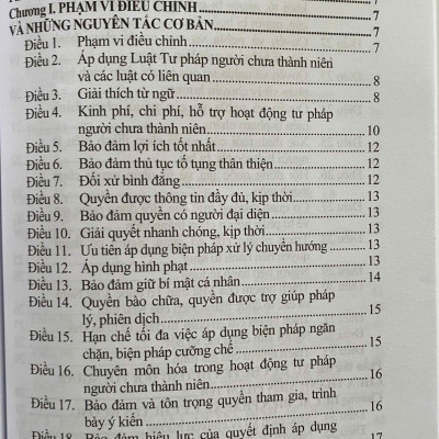 Luật Tư Pháp Người Chưa Thành Niên