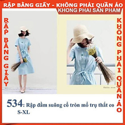 Rập giấy mã 534 (BẢN VẼ) rập đầm