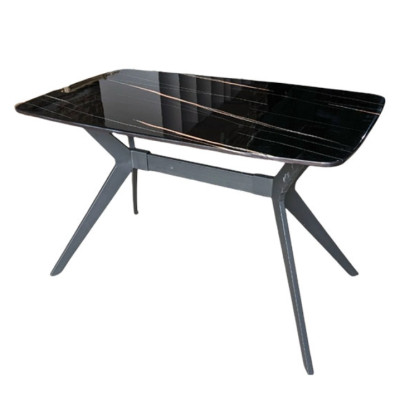 Bàn mặt đá chân sắt nhập khẩu Tundo cao cấp JNST 1m3 x 80