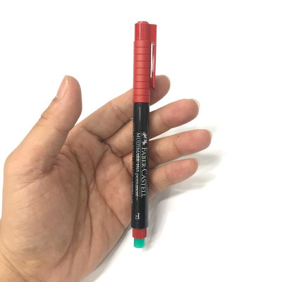 Bút Lông Dầu Đầu Nhỏ Multimark F-0.6mm 1513 - Mực Đỏ