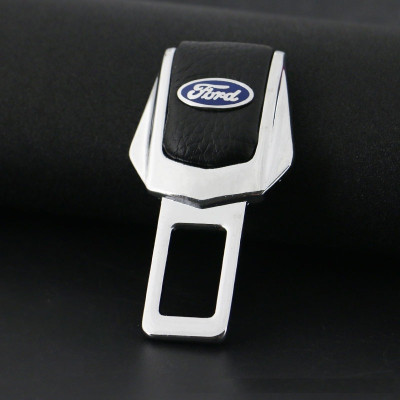 Chốt cài khóa dây an toàn trên ô tô bằng thép có thương hiệu xe 1 chiếc