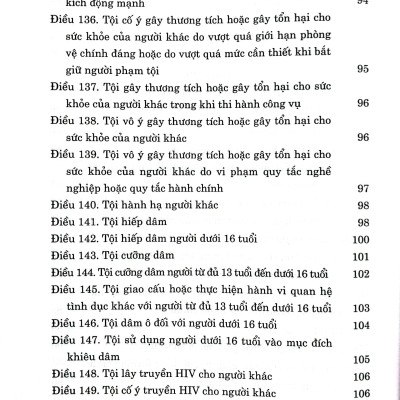 Bộ luật Hình sự (Hiện hành) (Bộ luật năm 2015, sửa đổi, bổ sung năm 2017)