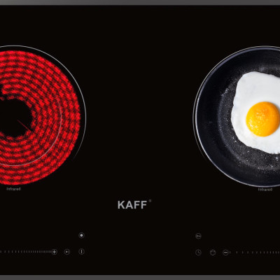 Bếp Hồng Ngoại Đôi Kaff KF-FL101CC Malaysia - Hàng Chính Hãng