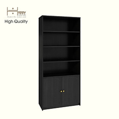 [Happy Home Furniture] NERIS, Kệ lưu trữ 6 tầng 2 cửa mở, 80cm x 36cm x 180cm ( DxRxC), TCM_148