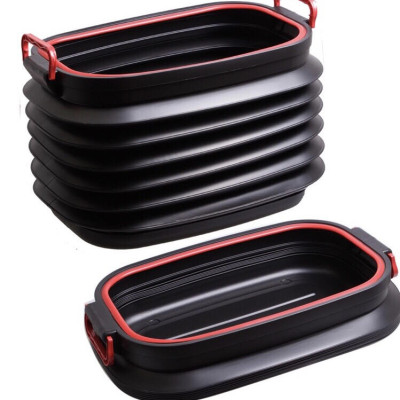 Thùng đựng đồ cốp sau ô tô co giãn, có nắp đậy, có thể gấp gọn, size lớn nhất loại 40L