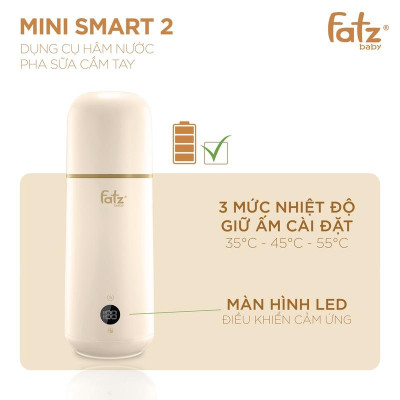Dụng Cụ Hâm Nước Pha Sữa Cầm Tay Fatz Baby – Mini Smart 2 – FB3625VA