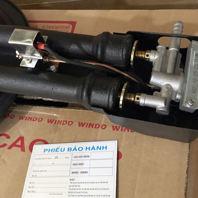 Bếp gas công nghiệp lửa lớn Windo -280  (đầu đốt gang đúc nguyên khối, 3 vòng lửa) -  Hàng Chính Hãng