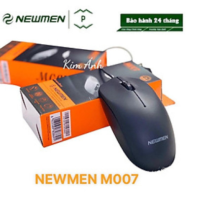 Chuột máy tính có dây Newmen M007 (MS-619) - Business Office - Hàng chính hãng bảo hành 24 tháng