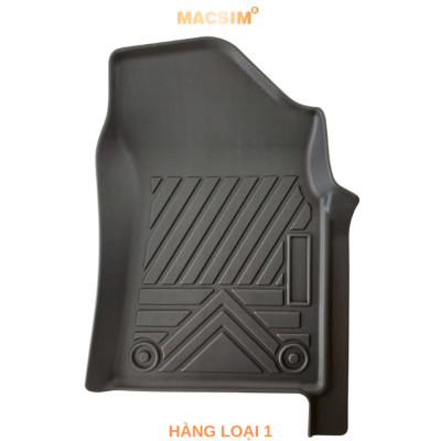 Thảm lót sàn 1 lớp sd3 Nissan Navara 2015+ Nhãn hiệu Macsim - (Giảm giá nhưng chất lượng không giảm)