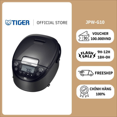 Nồi Cơm Điện Tử Cao Tần Tiger JPW-G10W 1 lít - Hàng chính hãng